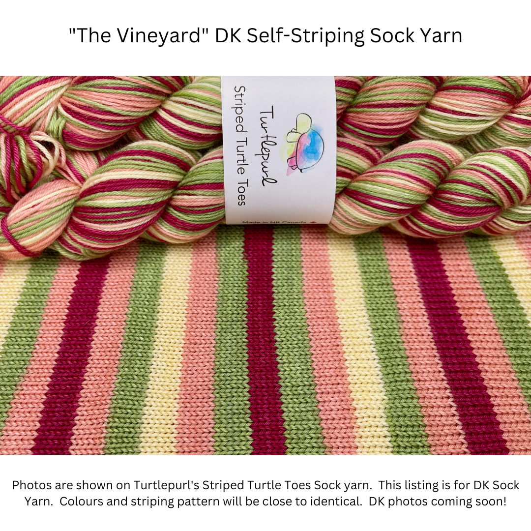 The Vineyard - Merino DK Sock Yarn - Ship by August 7th