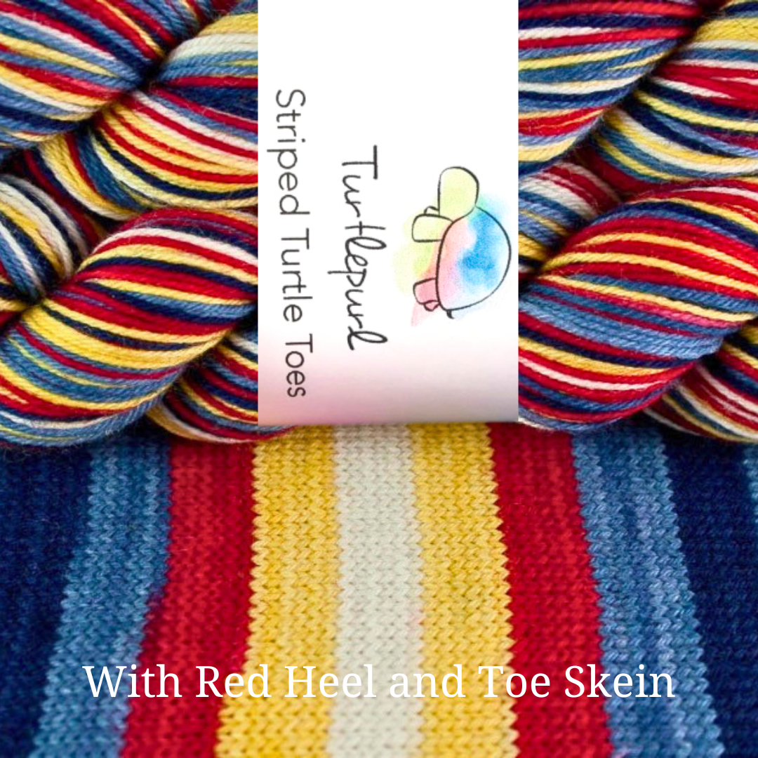 The Fairest of Them All With Heel and Toe - Merino Sock Yarn