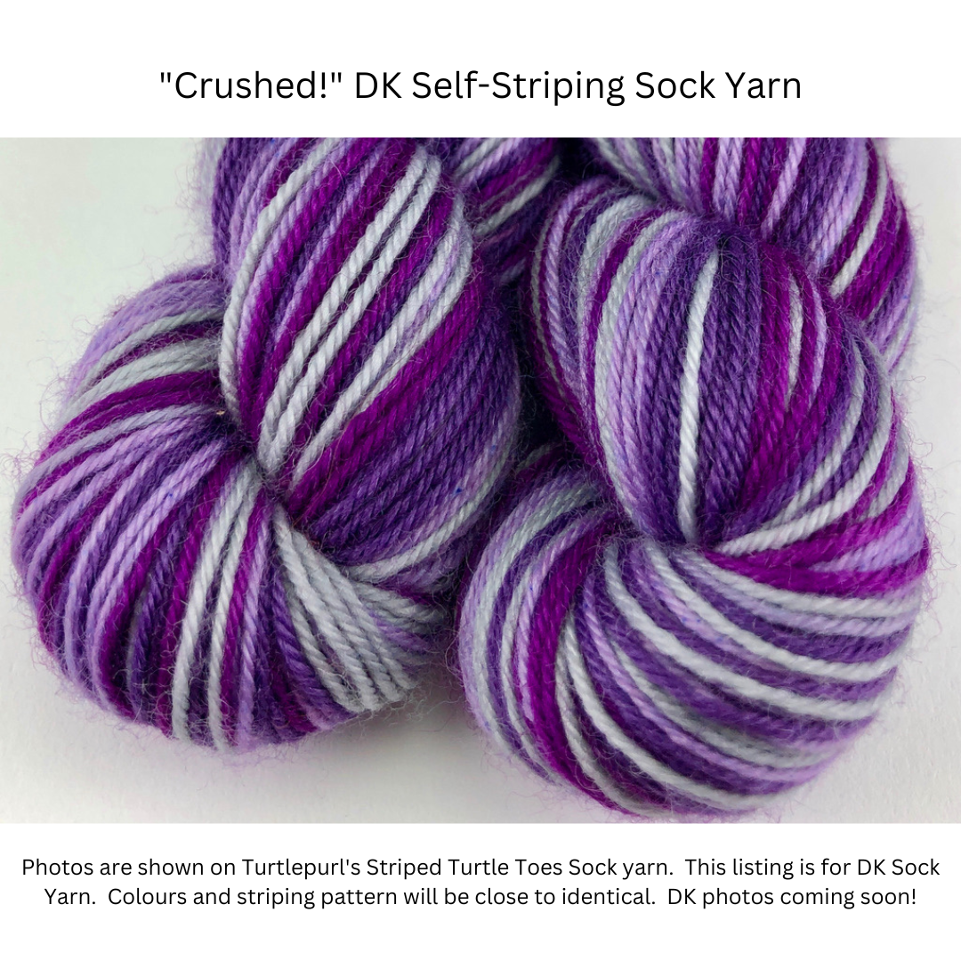 Crushed! - Merino DK Sock Yarn