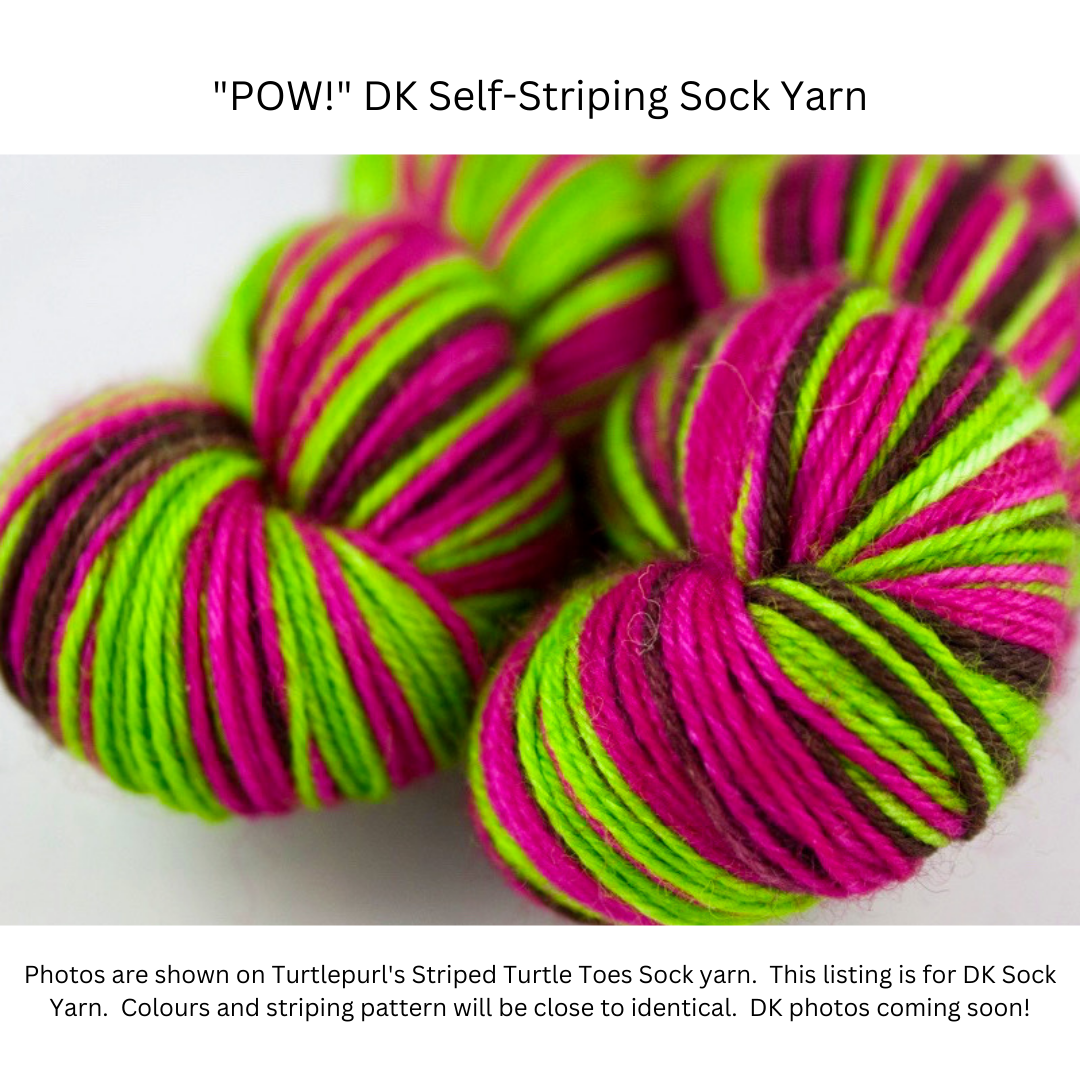 POW! - Merino DK Sock Yarn