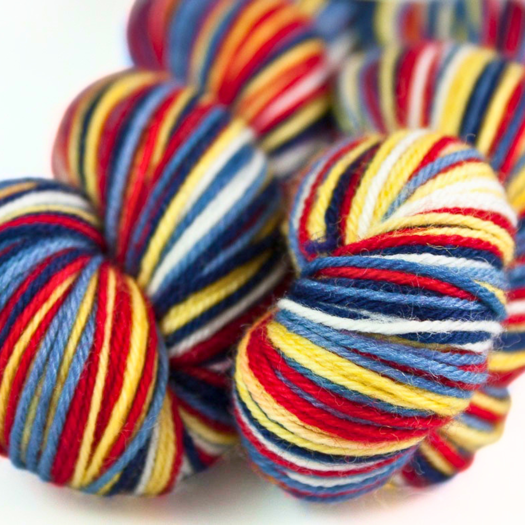 The Fairest of Them All With Heel and Toe - Merino Sock Yarn