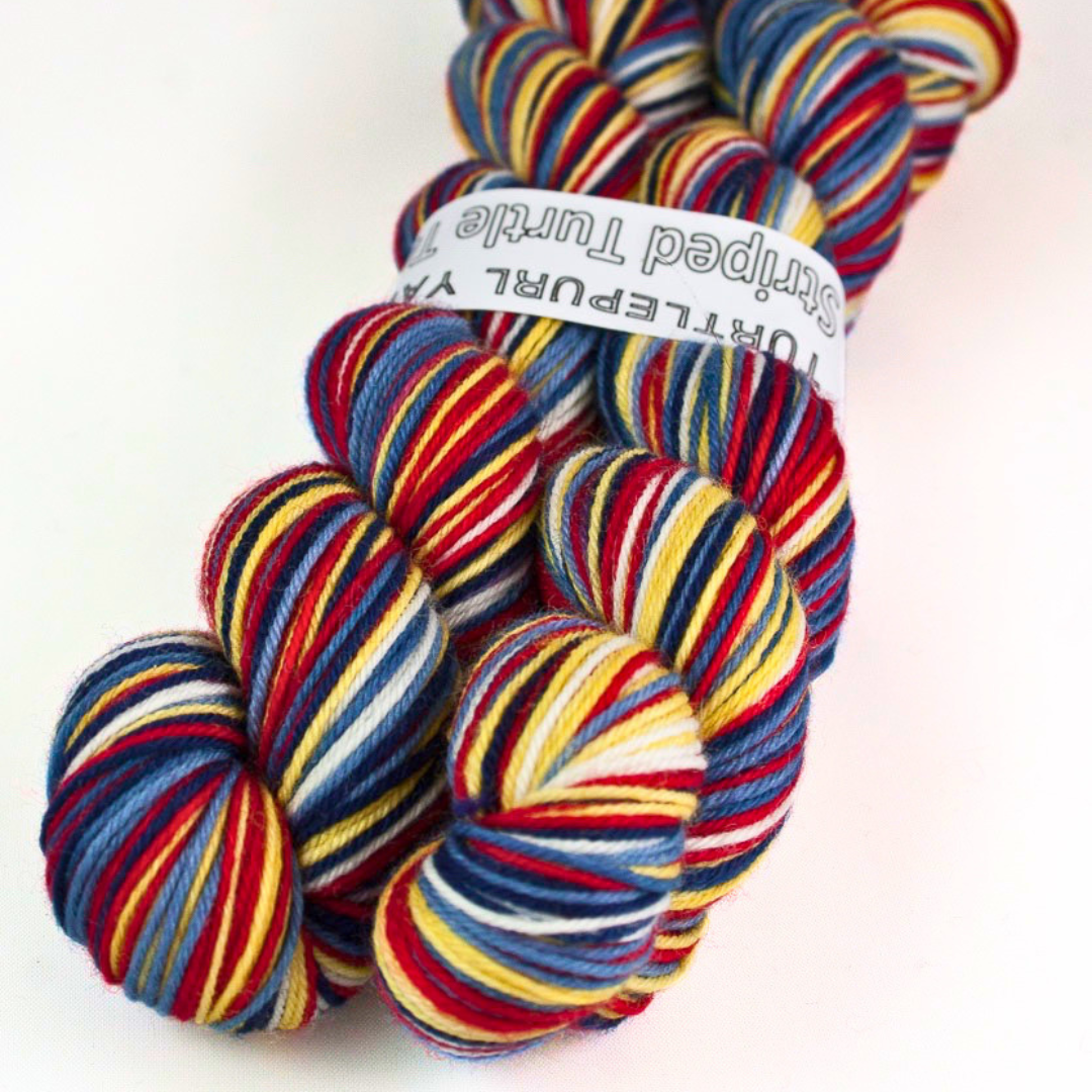 The Fairest of Them All With Heel and Toe - Merino Sock Yarn