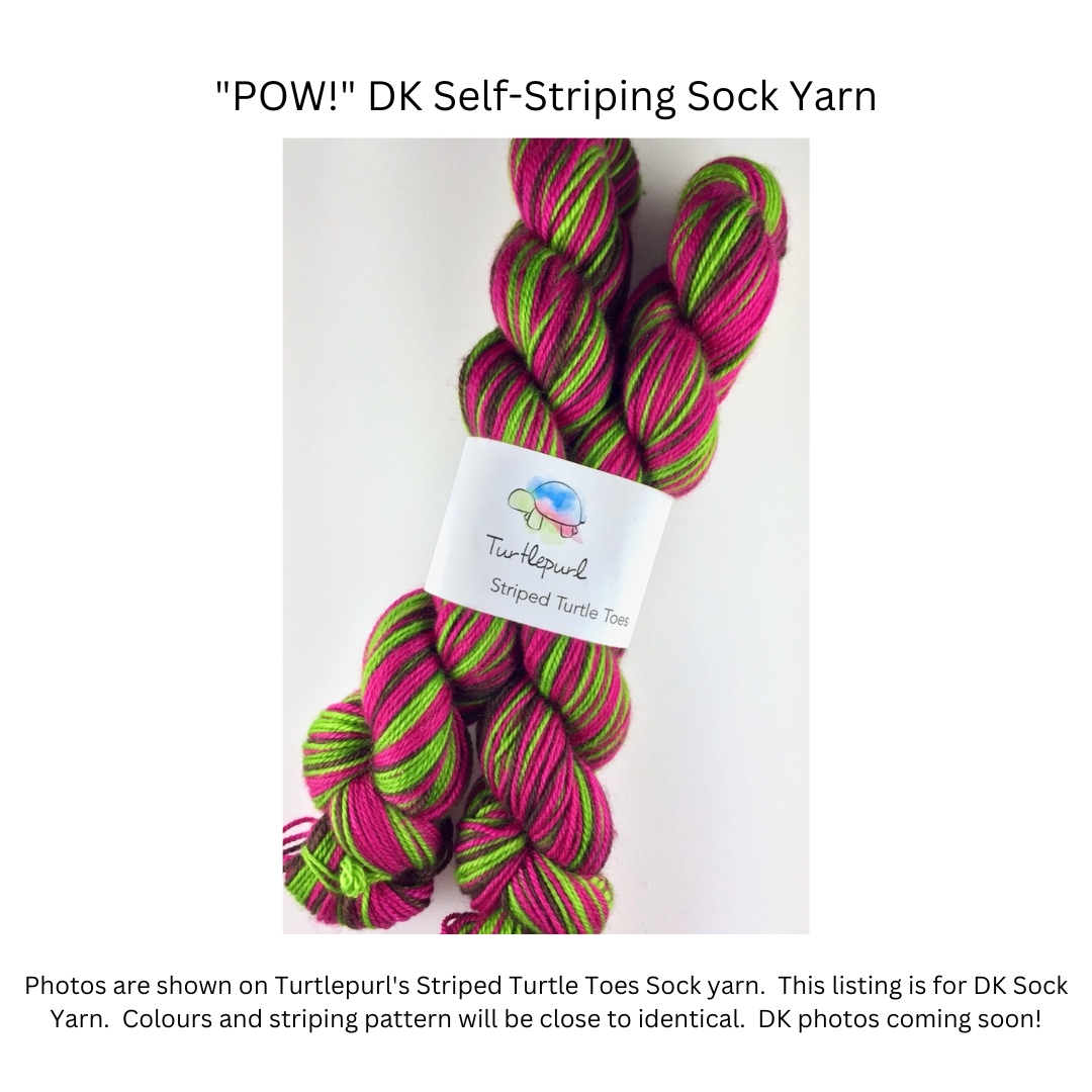 POW! - Merino DK Sock Yarn