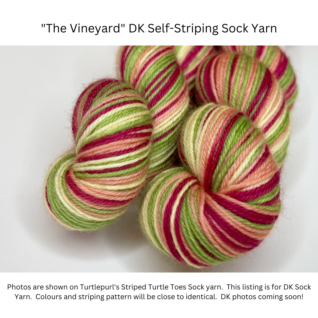 The Vineyard - Merino DK Sock Yarn - Ship by August 7th