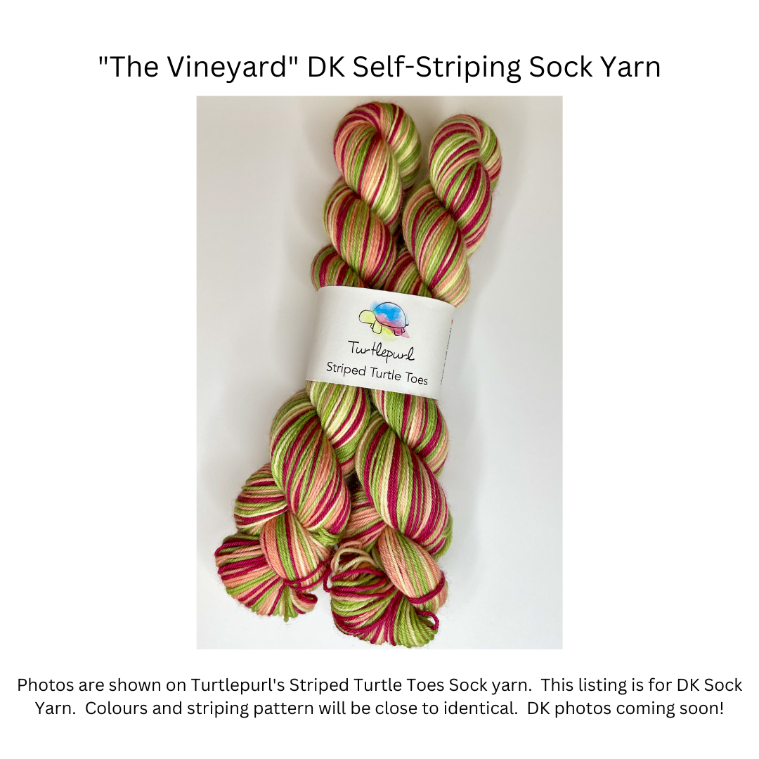 The Vineyard - Merino DK Sock Yarn - Ship by August 7th