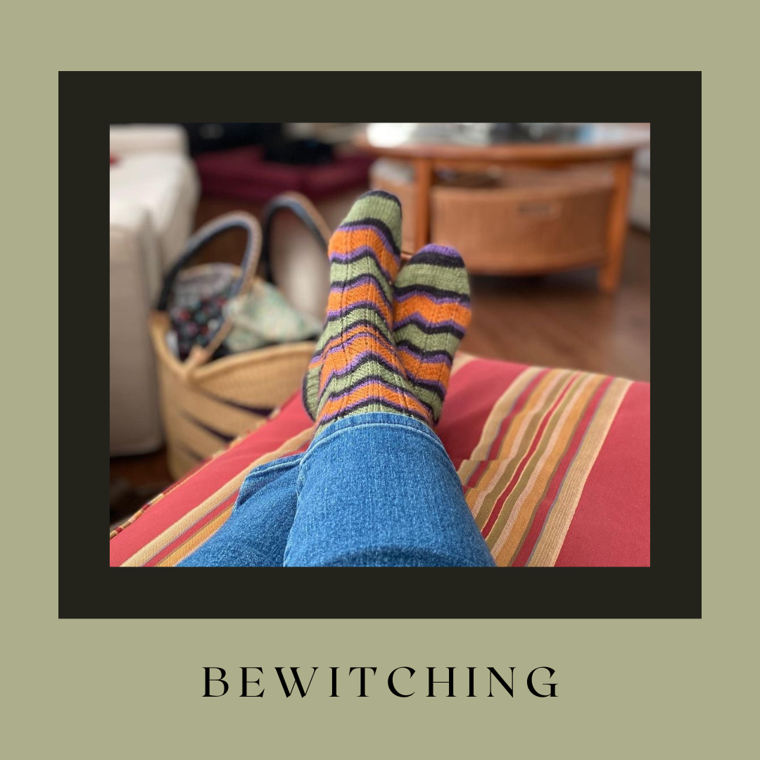 Bewitching With Heel and Toe - Merino Sock Yarn - Ship by Sept 2nd