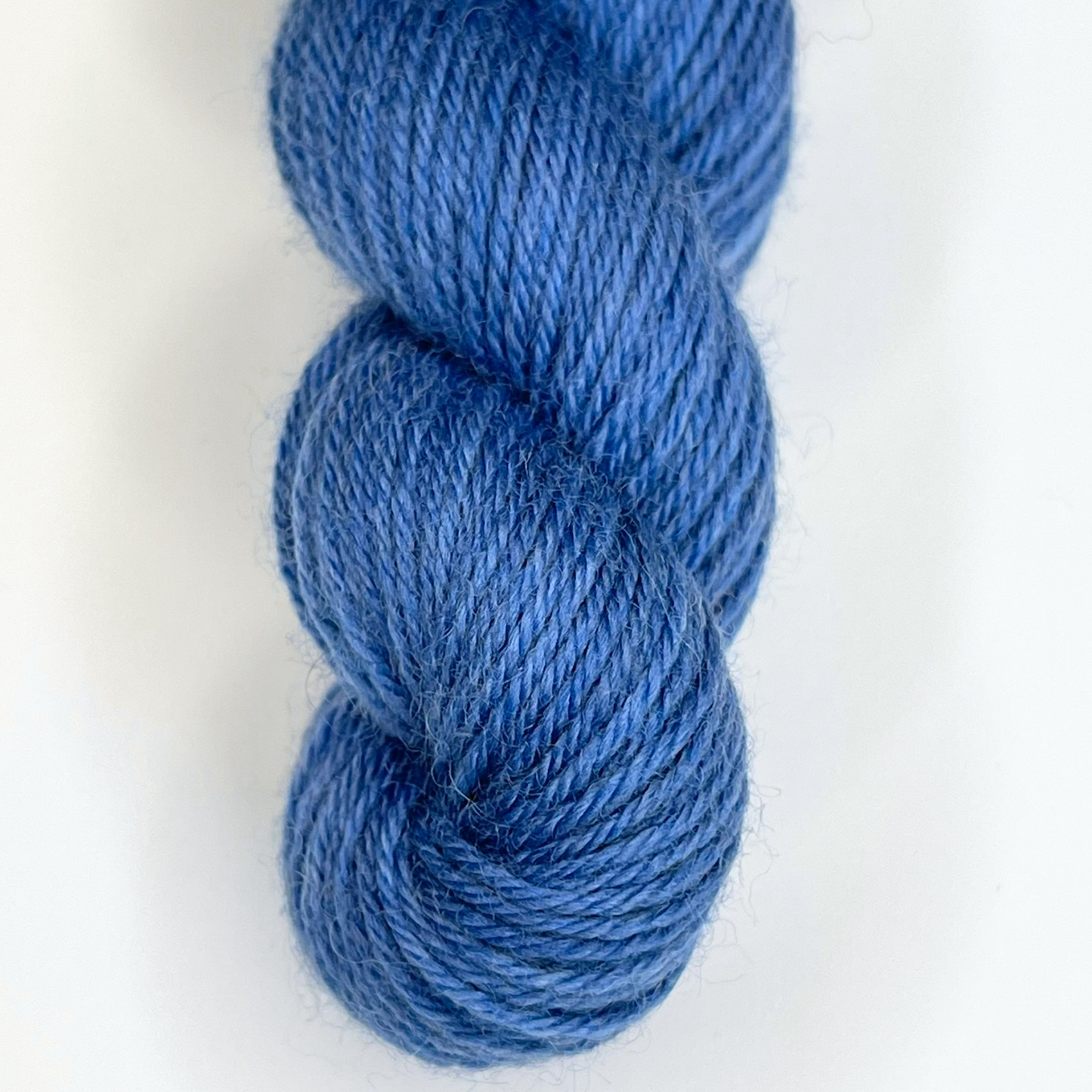 Deep Blue "Diamond Dungarees" - Heel and Toe Skein Merino Sock Yarn