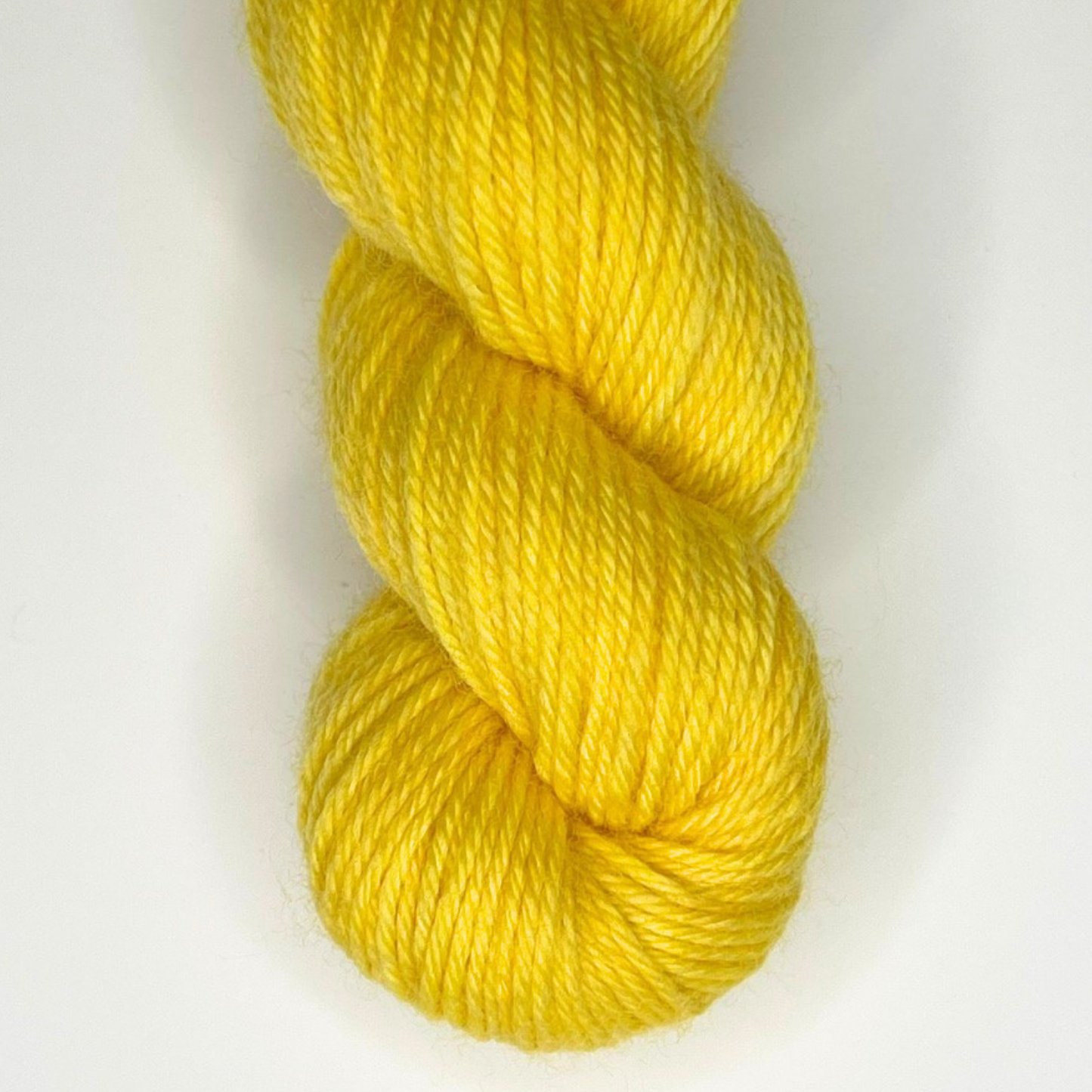 Yellow "Dream Room" - Heel and Toe Skein Merino Sock Yarn