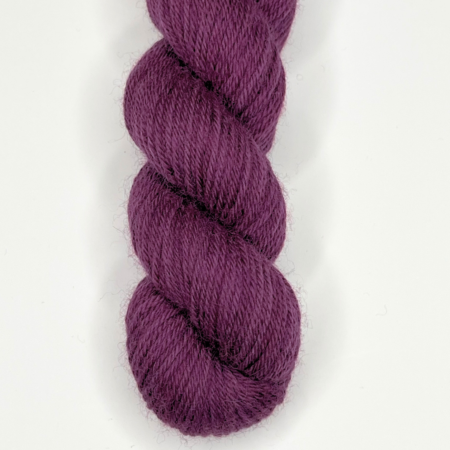 Deep Plum "Gothic Plum" - Heel and Toe Skein Merino Sock Yarn