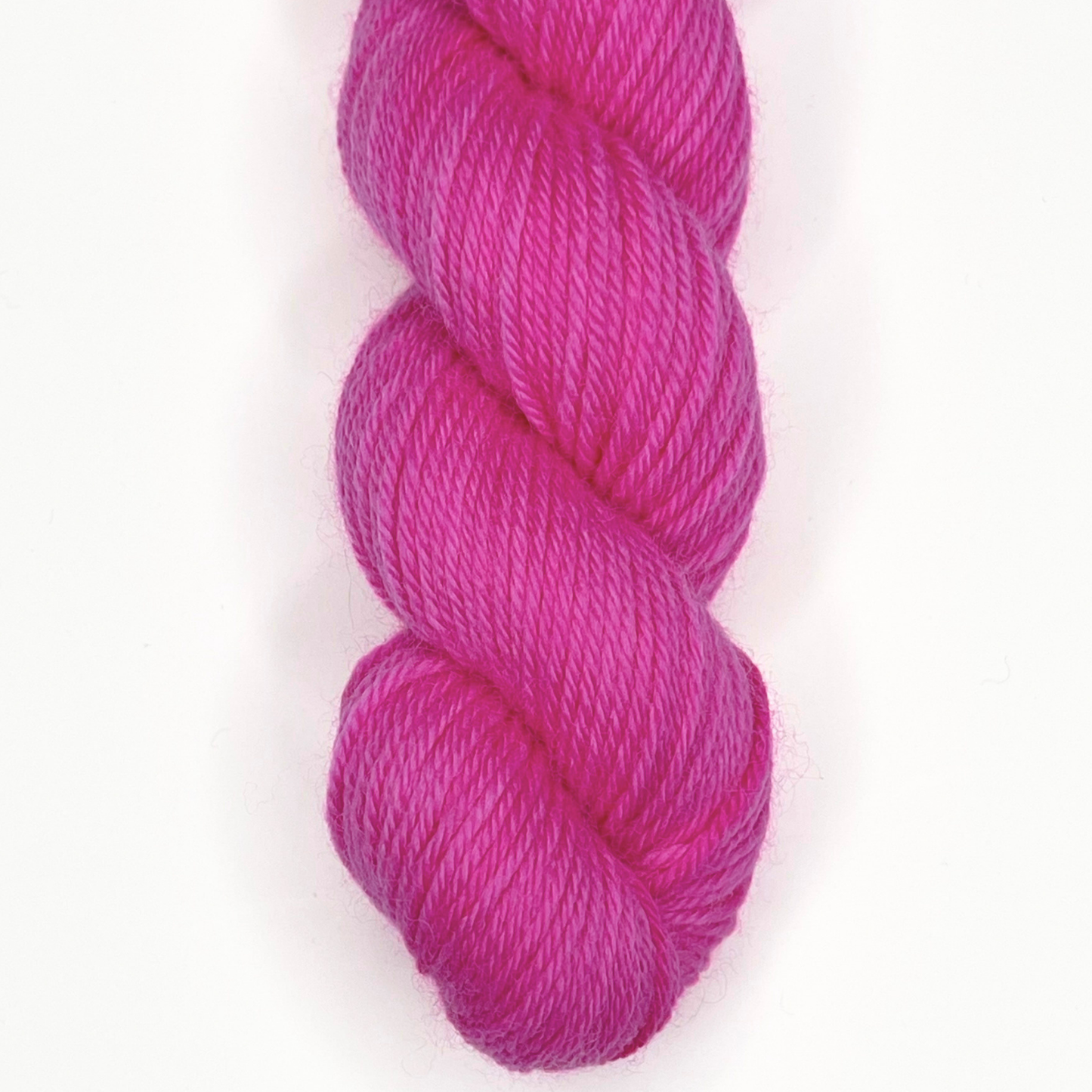 Fuchsia "Lady Amalthea" - Heel and Toe Skein Merino Sock Yarn