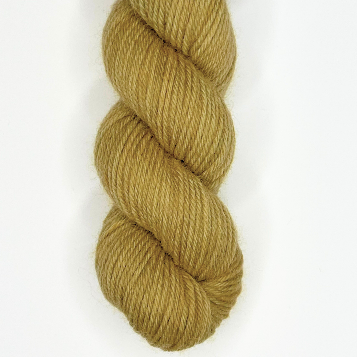 Gold "Live Long and Prosper" - Heel and Toe Skein Merino Sock Yarn