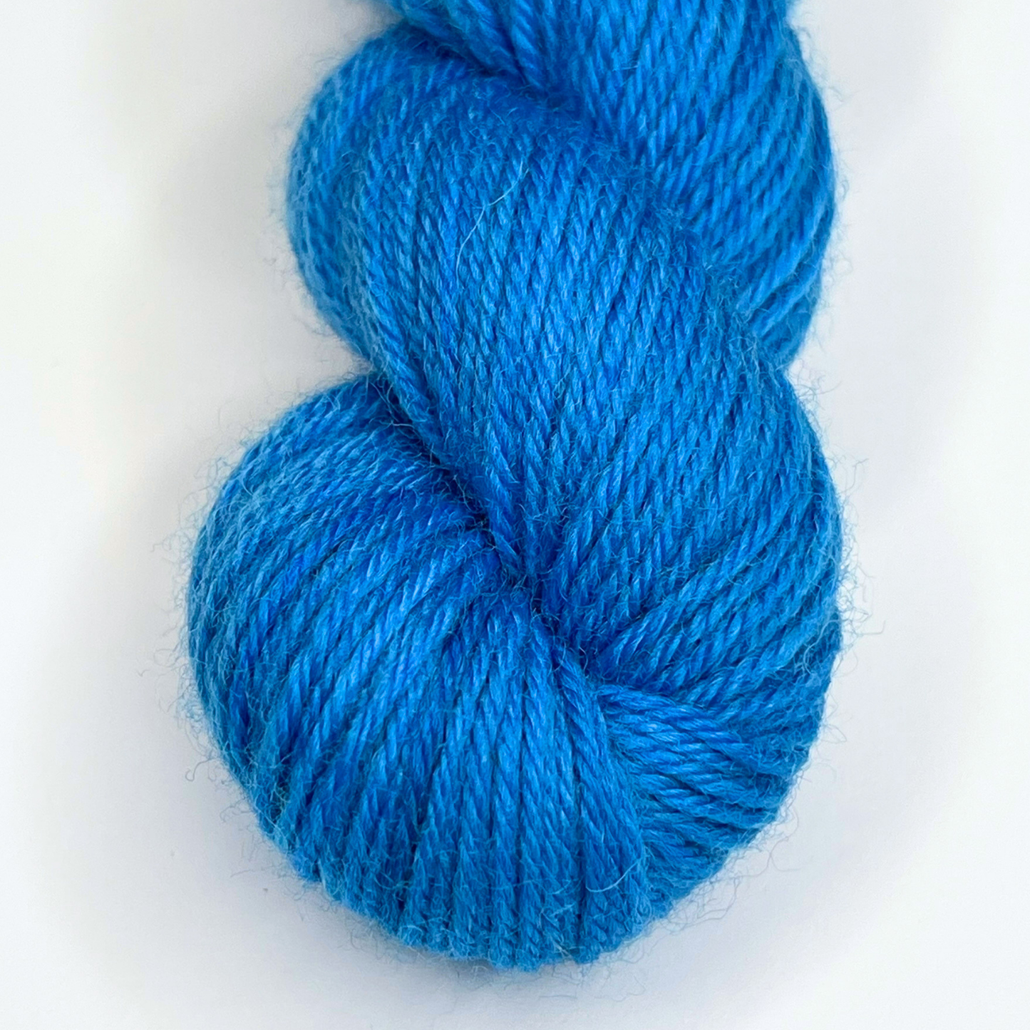 Blue "Mystic Topaz" - Heel and Toe Skein Merino Sock Yarn