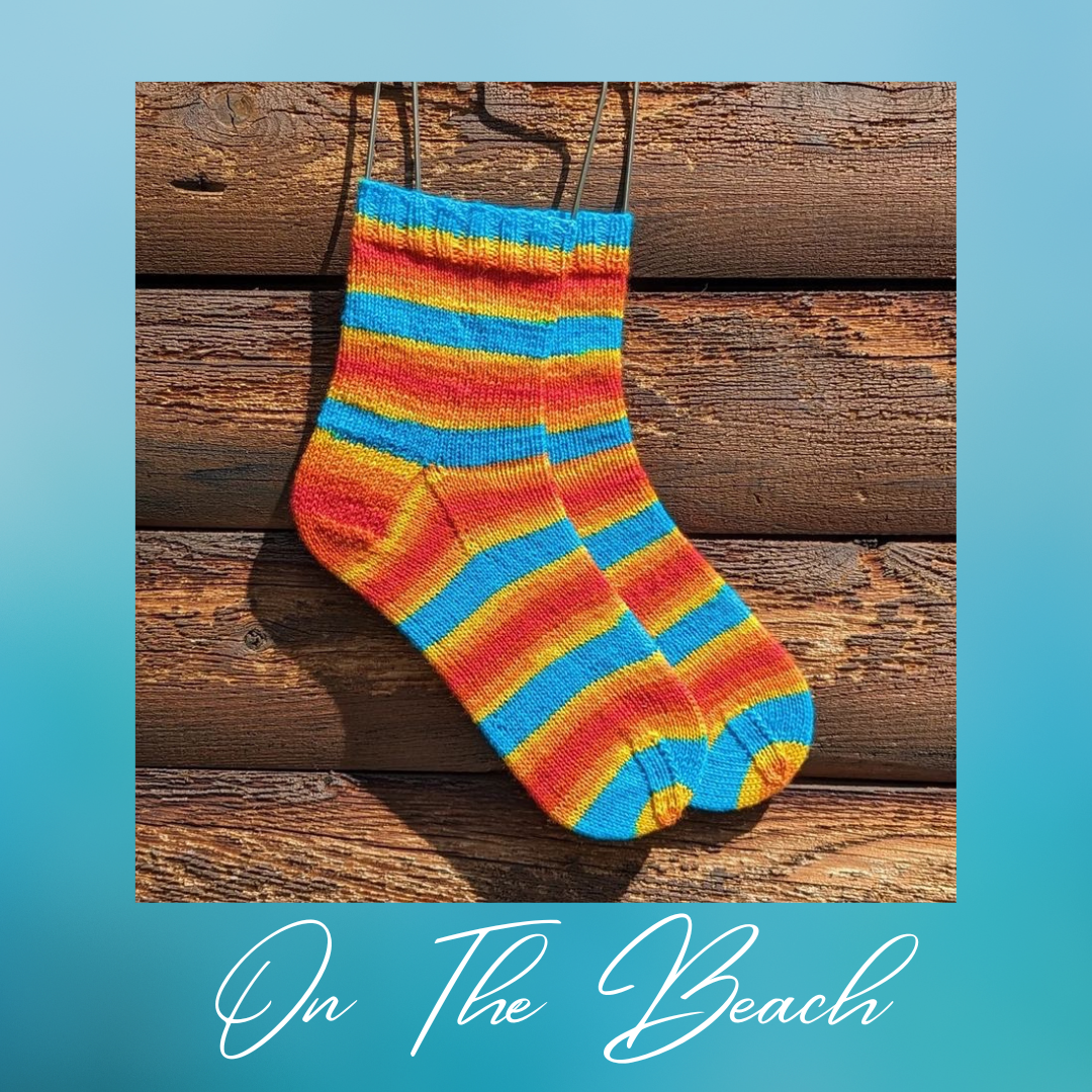 On The Beach - Merino Sock Yarn