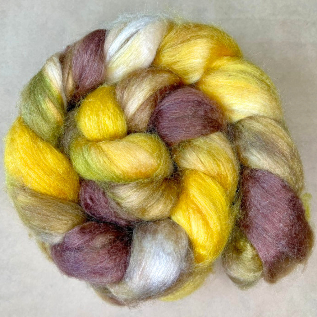Harvest - Superwash Merino/Silk Wool Roving