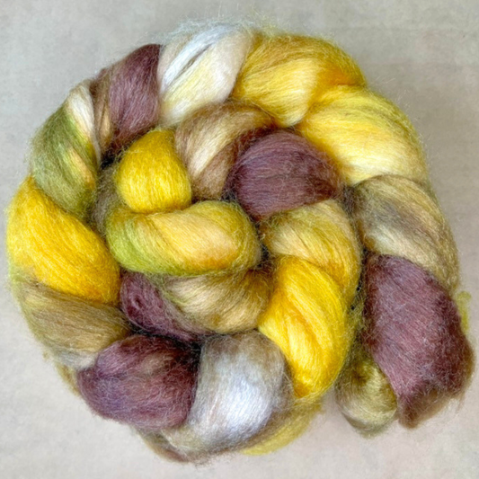 Harvest - Superwash Merino/Silk Wool Roving