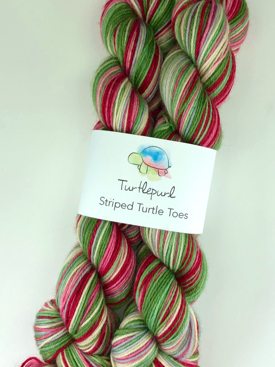 SHORT SKEIN - Sugar Plum Waltz - Merino Sock Yarn