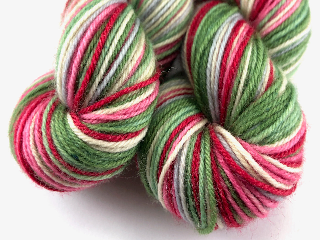 SHORT SKEIN - Sugar Plum Waltz - Merino Sock Yarn