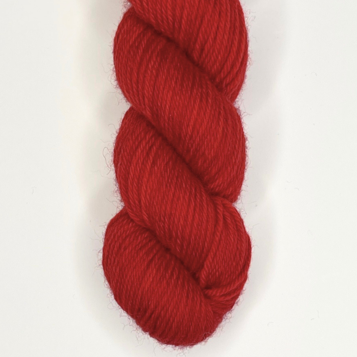 Orange Red "THE Doctor" - Heel and Toe Skein Merino Sock Yarn