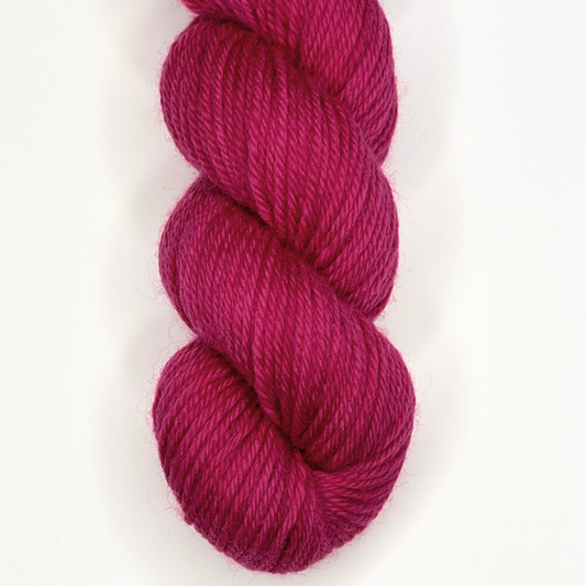 Rosie Red "Tangled Love" - Heel and Toe Skein Merino Sock Yarn