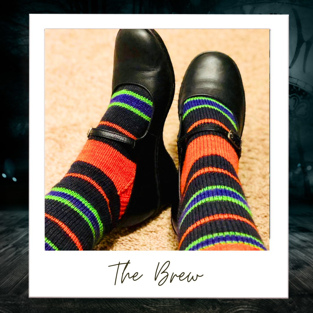 The Brew With Heel and Toe - Merino Sock Yarn - Ship by Sept 2nd