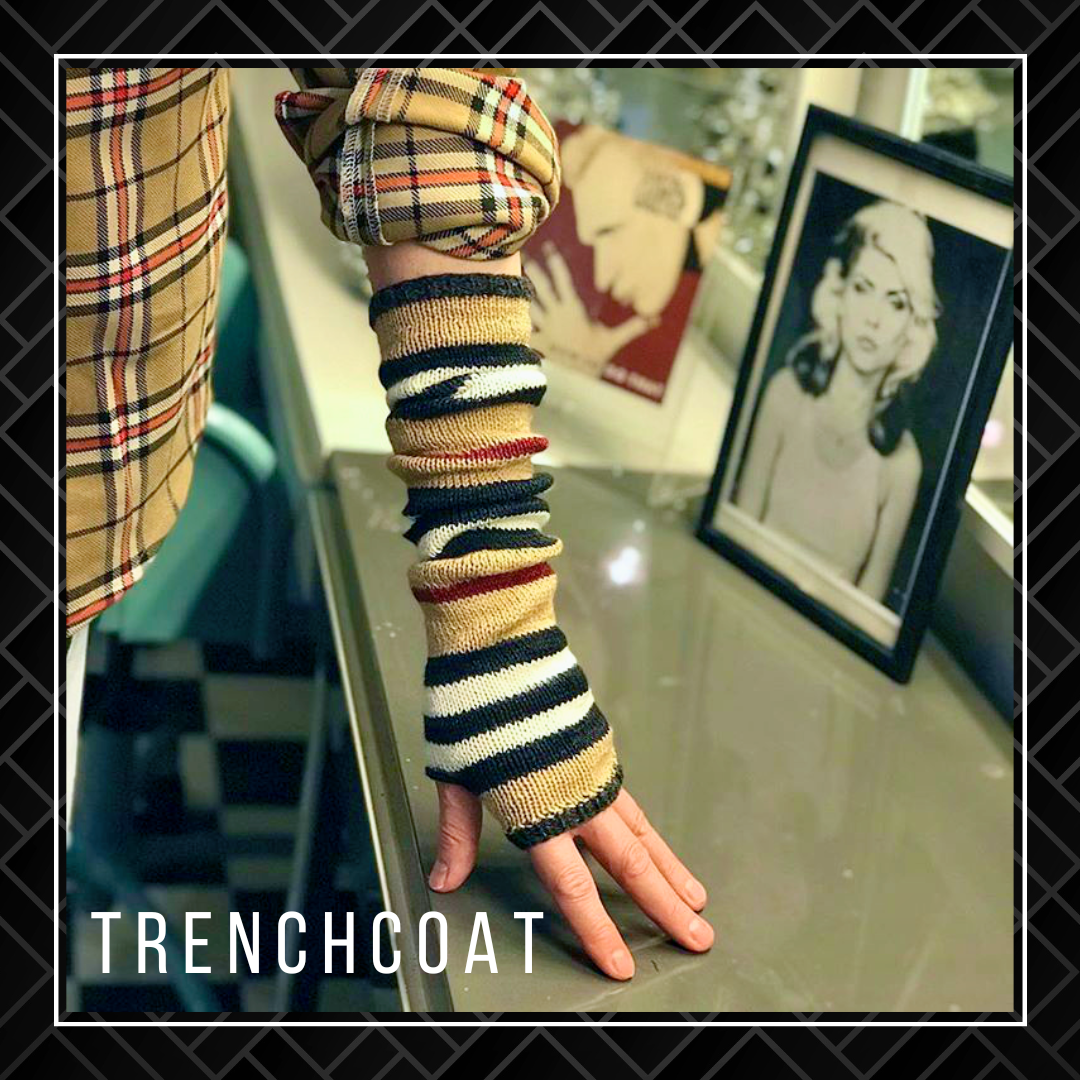 Trenchcoat With Heel and Toe - Merino Sock Yarn - Ship by March 14