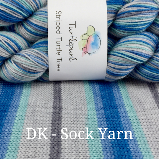 Winter's Coming - Merino DK Sock Yarn - Ship by October 30th