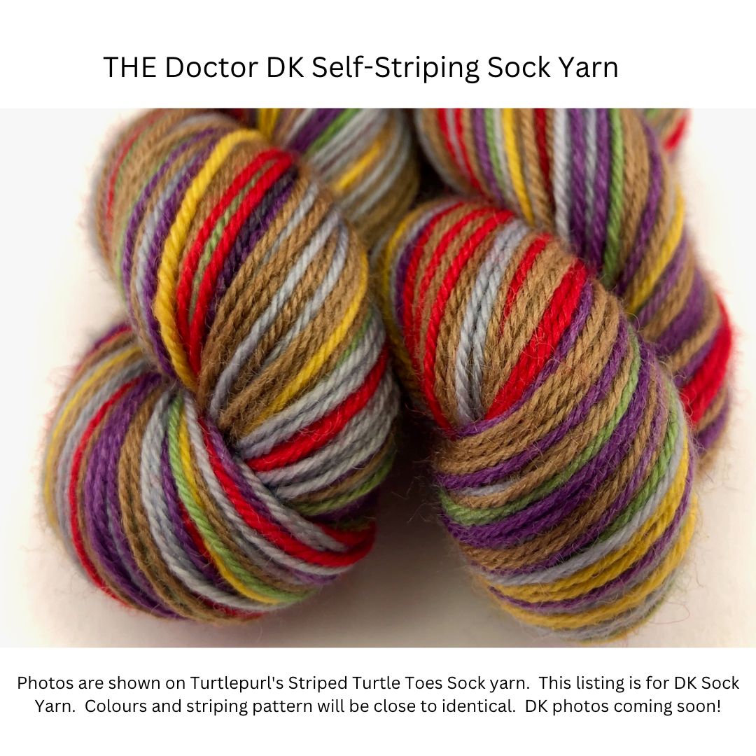 Allsorts of fun self-striping sock yarn