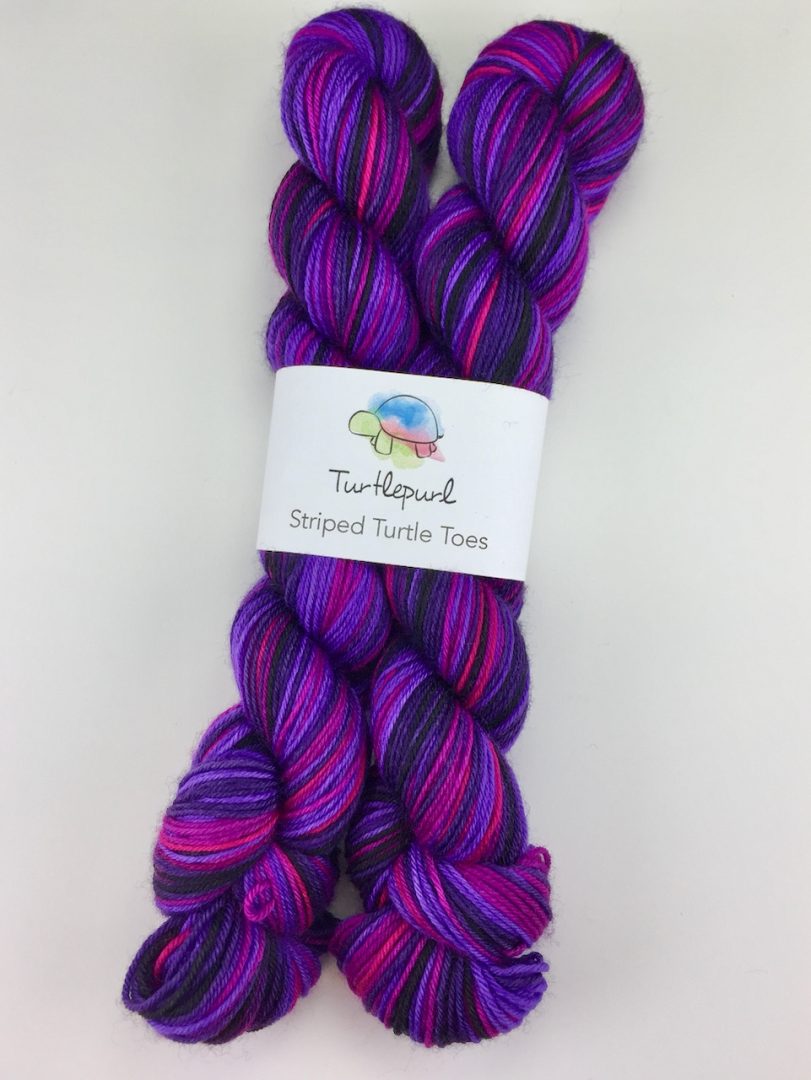 Derby self-striping sock yarn