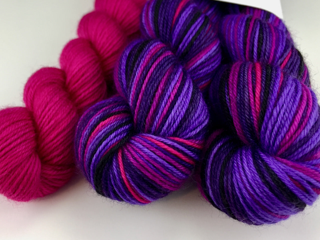 Derby self-striping sock yarn