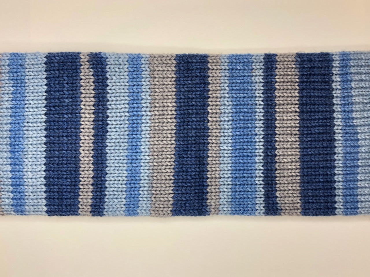 Diamond dungarees self-striping sock yarn