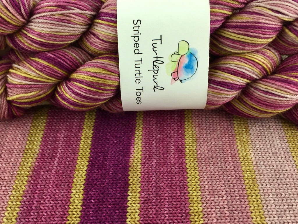 City girl sock yarn self-striping