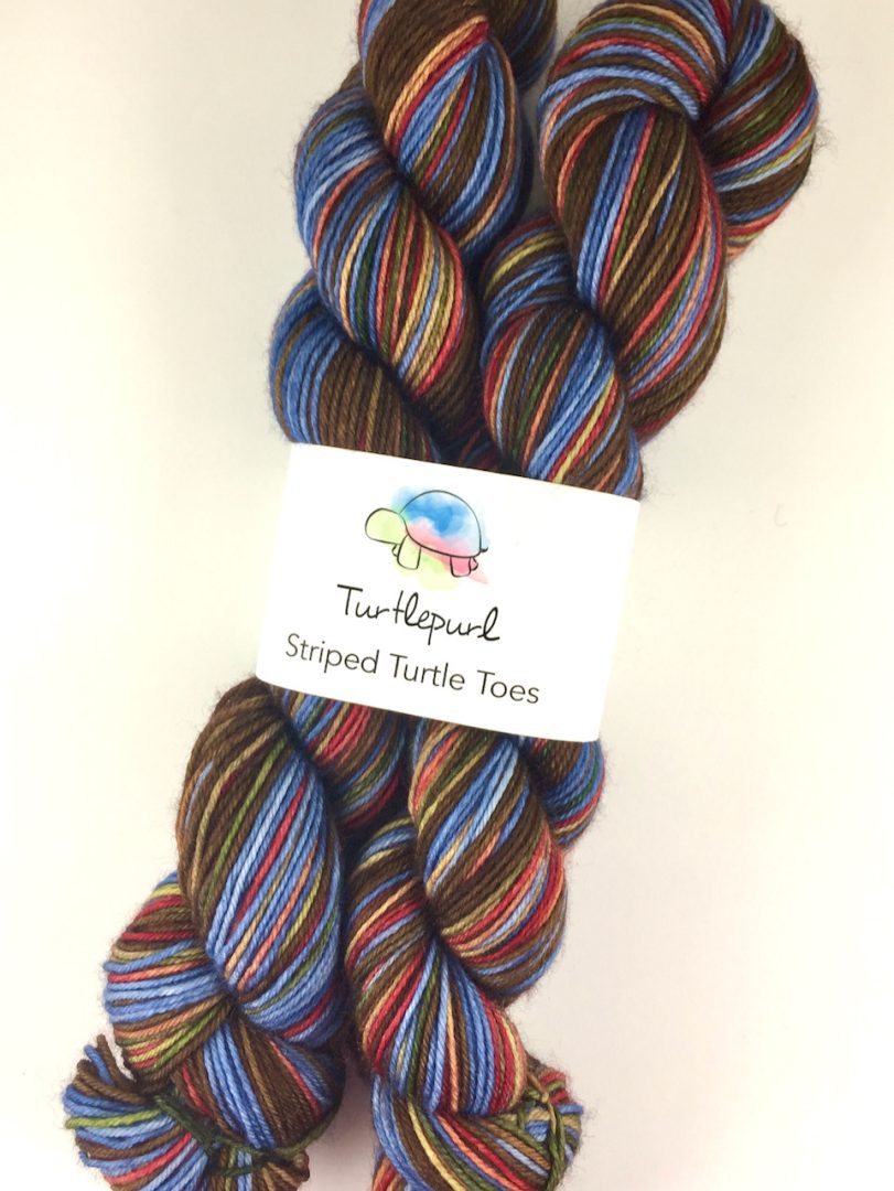 Gatineau Fall self-striping sock yarn