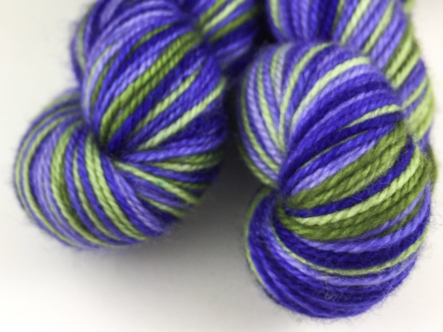 Iris Self-striping sock yarn