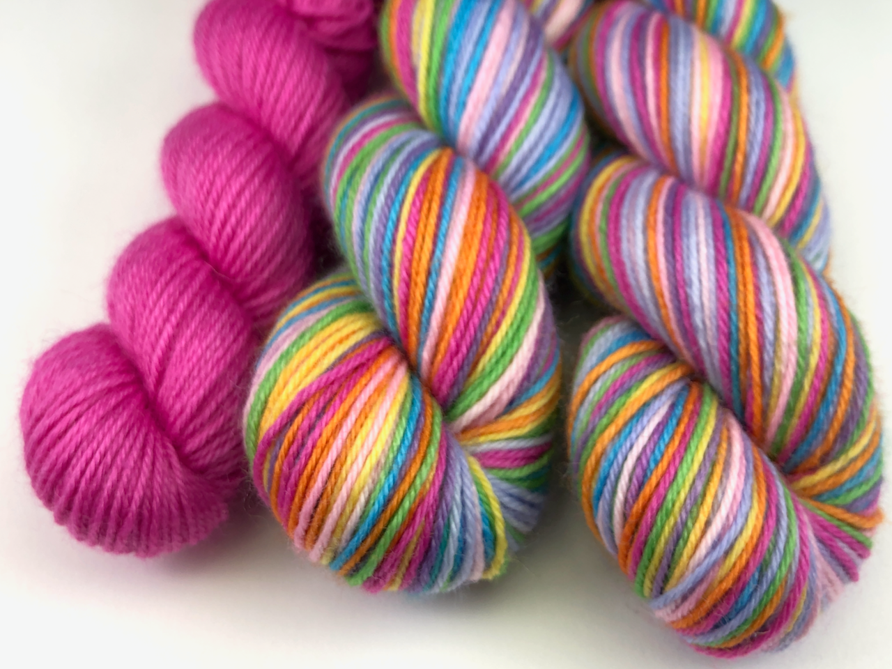 Lady Amalthea self-striping sock yarn