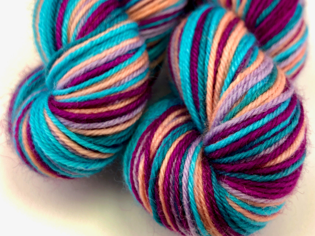 Octopuss gardenself-striping sock yarn