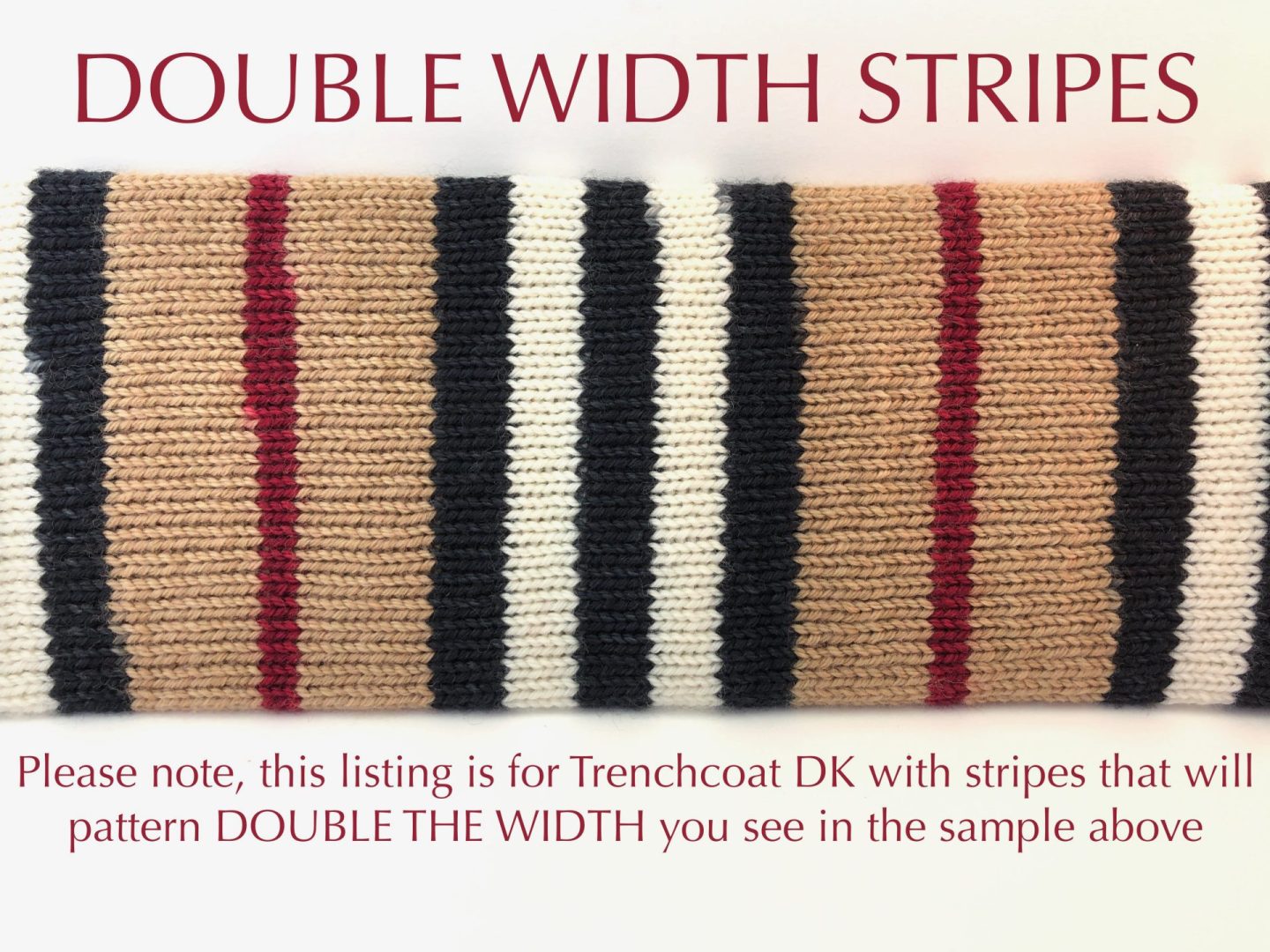 Trenchcoat self-striping sock yarn